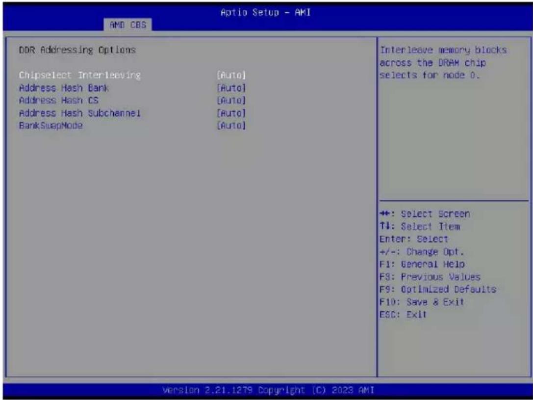 GIGABYTE MZ73LM1 - 2-3-3-1 DDR Addressing Options - 1