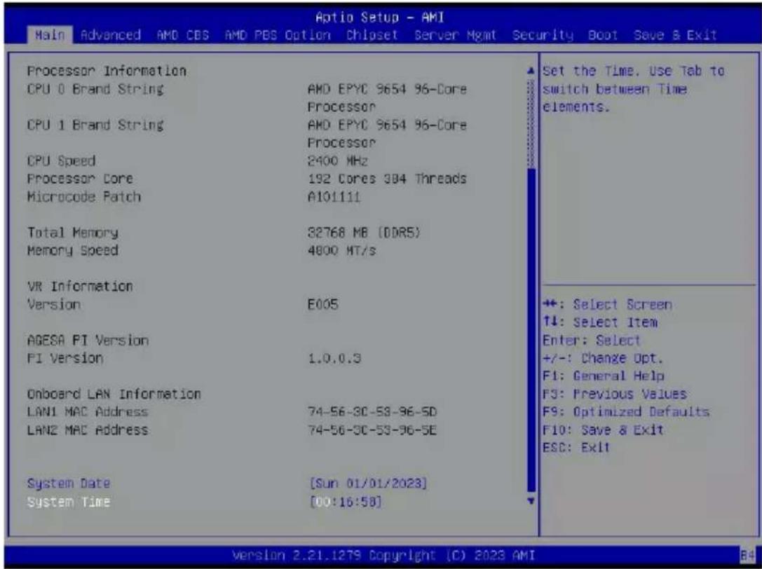 GIGABYTE MZ73LM1 - Submenu Help - 3