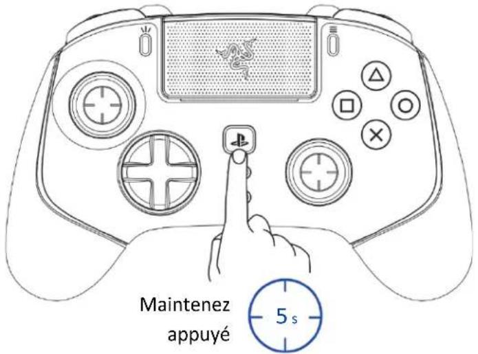 RAZER Wolverine V2 Pro - Marche/arrêt (mode sans FIL uniquement) - 1