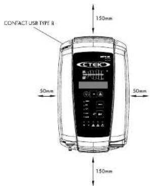 Ctek MXTS 40 - Installation - 1