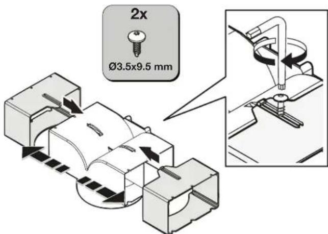 JENN-AIR JVW0330LS - Hood Mounting Screws Installation - 10