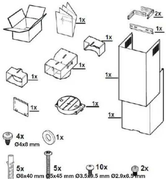 JENN-AIR JVW0330LS - Parts Supplied - 1