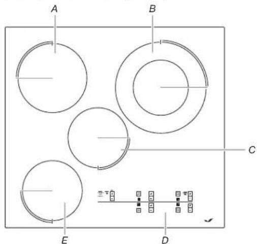 JENN-AIR JEC4424HB - PIÈCES ET CARACTÉRISTIQUES – COMMANDES ÉLECTRONIQUES TACTILES - 2
