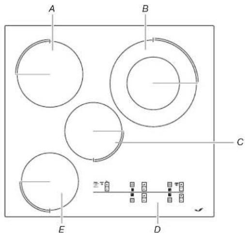 JENN-AIR JEC4424HB - PARTS AND FEATURES – ELECTRONIC TOUCH CONTROLS - 2