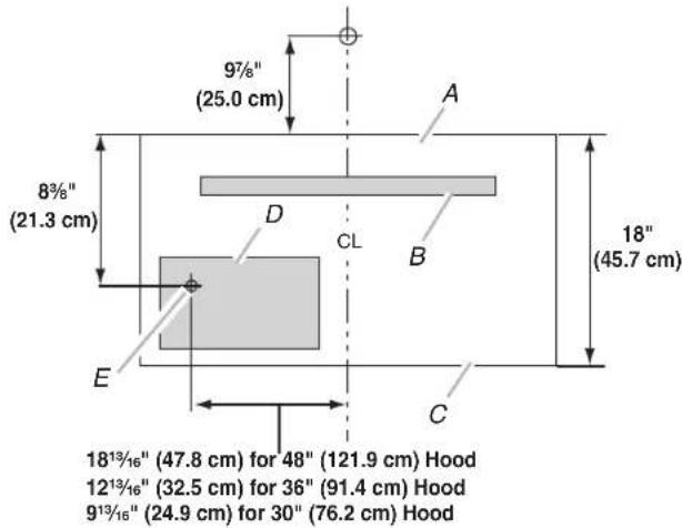 JENN-AIR JXW9030WP - Product Dimensions - 2
