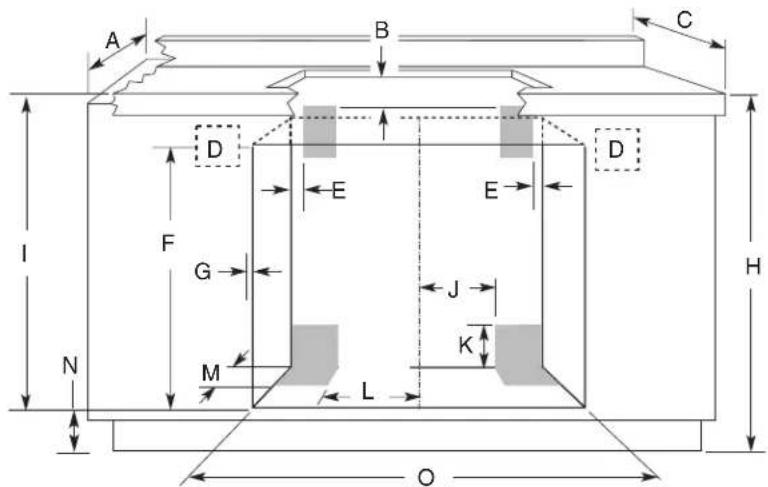 JENN-AIR KOSE507EWH - Combaisons four encastre / table de cuisson à gaz (produits homologues) - 1