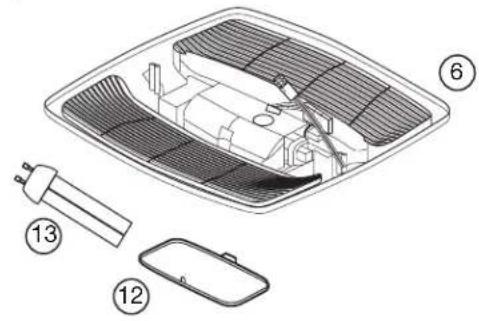 Air King DL4S - REPLACEMENT PARTS DIAGRAM - 2