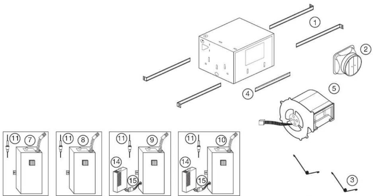 Air King DL4S - REPLACEMENT PARTS DIAGRAM - 1