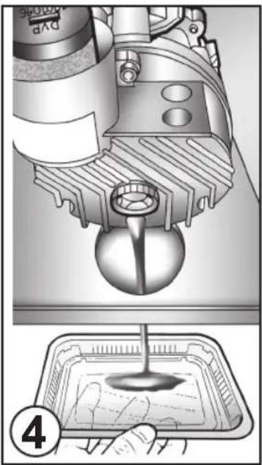 Fulgor Milano FVSD 2900 TC - TOPPING UP OF OIL AND PUMP EXHAUST FILTER REPLACEMENT (IN CASE OF OIL SPILL IN TRANSIT) - 8