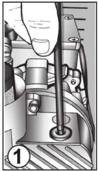 Fulgor Milano FVSD 2900 TC - RELLENADO DE ACEITE Y SUSTITUCION DEL FILTRO DESACEITADOR DE LA BOMBA (EN CASO DE DERRAME DE ACEITE DURANTE EL TRANSPORTE) - 5