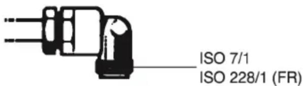 Fulgor Milano FCLH 755 G T WK - Rigid/semi rigid metal connection - 1