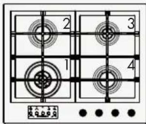 Fulgor Milano FCLH 905 G T WK - Standard met Timer - 8