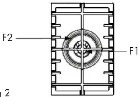 Fulgor Milano FCLH 905 G T WK - Modèles avec Dual Wok (Fig.2) - 2
