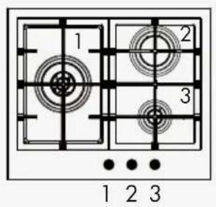 Fulgor Milano FCLH 905 G T WK - Standard with Timer - 1