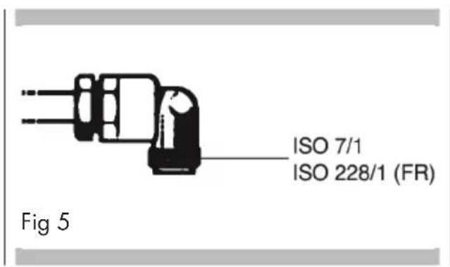 Fulgor Milano FCLH 905 G T WK - Rigid/semi rigid metal connection - 1