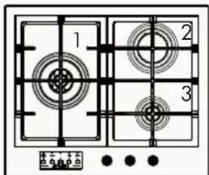 Fulgor Milano FCLH 905 G T WK - Standard mit Timer - 2