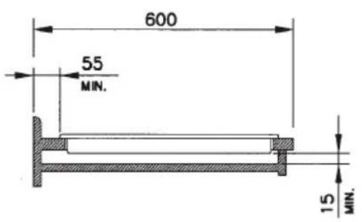 Fulgor Milano FCLH 905 G T WK - Plaatsing - 2