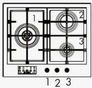 Fulgor Milano FCLH 905 G T WK - Standard with Timer - 2