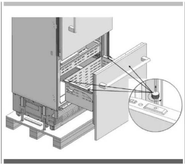 Fulgor Milano FBCD 762 TNF EDBL - Removing the FRZ Crisper - 1