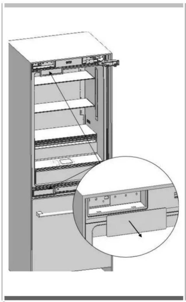 Fulgor Milano FBCD 762 TNF EDBL - Replacing the hinges - 1