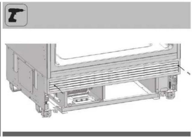 Fulgor Milano FBCD 762 TNF EDBL - Attaching the upper vent hole part - 1