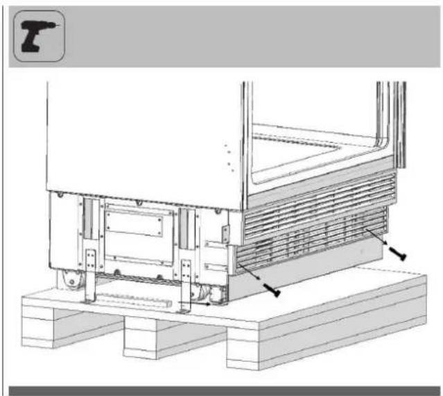Fulgor Milano FBCD 762 TNF EDBL - Removing the Lower Vent Hole Assembly - 1