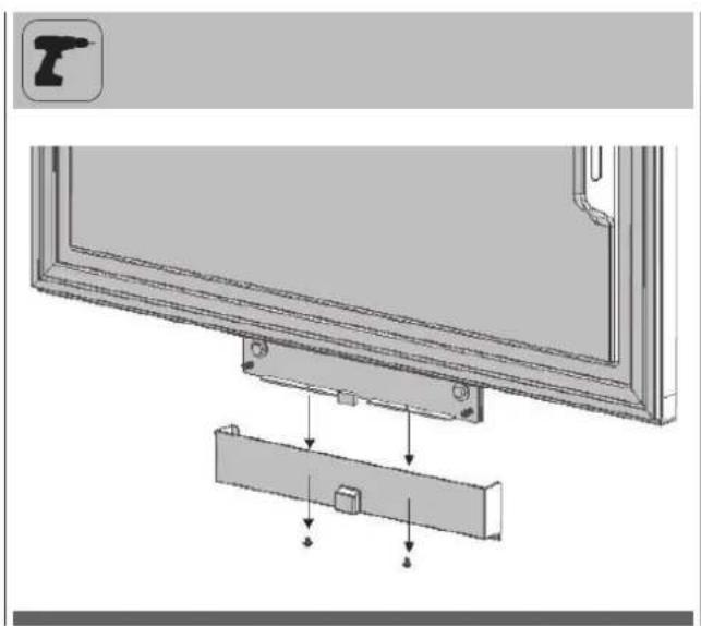 Fulgor Milano FBCD 762 TNF EDBL - Extracción de la puerta revestida del frigorífico - 4
