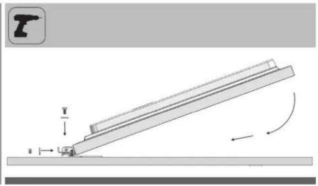 Fulgor Milano FBCD 762 TNF EDBL - Preparación de la puerta del mueble del congelador - 5