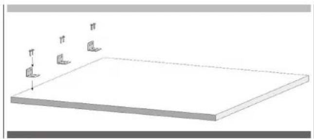 Fulgor Milano FBCD 762 TNF EDBL - Preparación de la puerta del mueble del congelador - 3