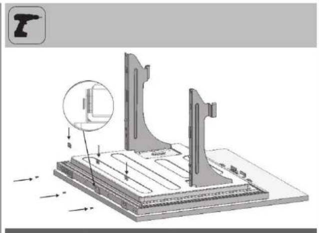 Fulgor Milano FBCD 762 TNF EDBL - Preparación de la puerta del mueble del congelador - 6