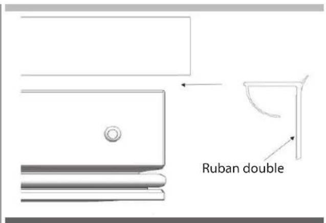 Ruban double