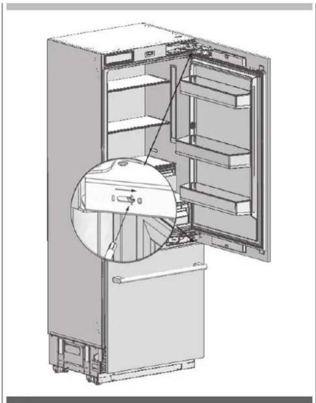 Fulgor Milano FBCD 762 TNF EDBL - Removing the FF clad door - 1
