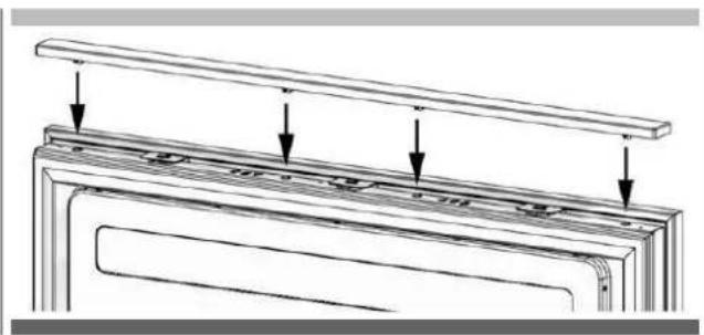 Fulgor Milano FBCD 762 TNF EDBL - Panel-adjustment for fridge door - 1