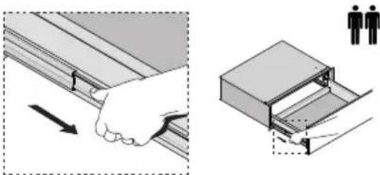 Fulgor Milano FWD 3024 - Drawer slides - 2
