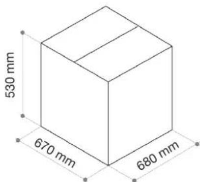 Fulgor Milano FBC 4500 TF - DIMENSIONI - 3