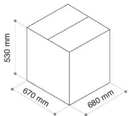 Fulgor Milano FBC 4500 TF - Dimensions - 3
