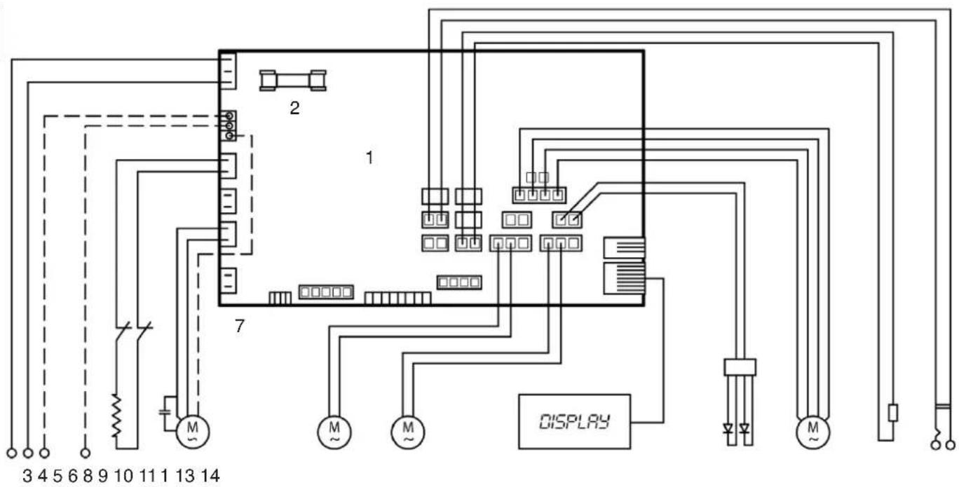 Fulgor Milano FBC 4500 TF - WIRING DIAGRAM - 2