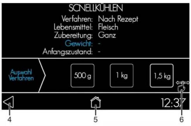 Fulgor Milano FBC 4500 TF - Das Display und die Interaktion mit dem Nutzer - 3