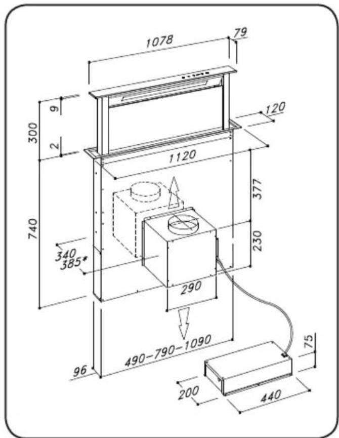 Fulgor Milano FDDH 900 TRC X - DESCRIZIONE   DELL'APPARECCHIO - 3