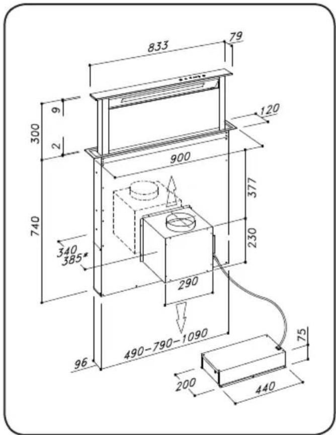 Fulgor Milano FDDH 900 TRC X - DESCRIZIONE   DELL'APPARECCHIO - 1