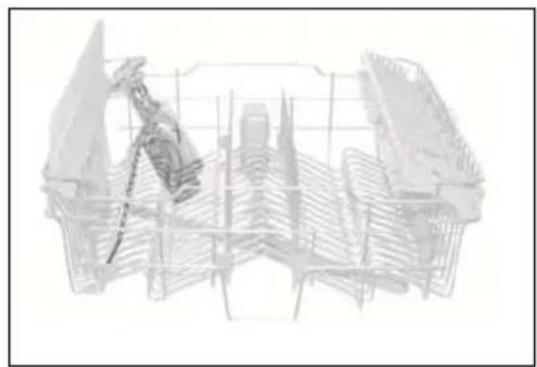 Fulgor Milano FDW 8291.1 - CÓMO CARGAR EL CESTO SUPERIOR - 4