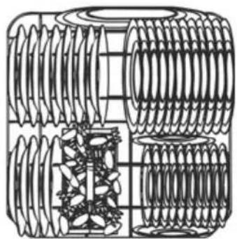 Fulgor Milano FDW 8291.1 - BELADEN DES UTERKORBS - 1
