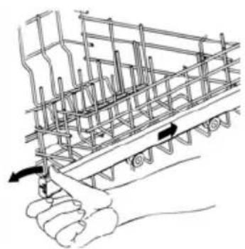 Fulgor Milano FDW 8291.1 - Version a : à extraction réglable sur deux positions. - 3