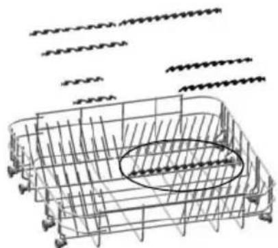 Fulgor Milano FDW 8291.1 - INSERCIONES CESTO INFERIOR - 1