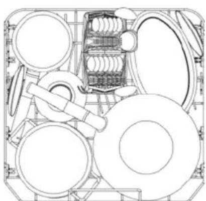 Fulgor Milano FDW 8291.1 - CARICAMENTO DEL CESTELLO INFERiore - 3