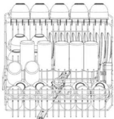 Fulgor Milano FDW 8291.1 - 3AΓPY3KA HIXKHEN KOP3INHbI - 5