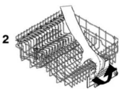 Fulgor Milano FDW 8291.1 - REGOLAZIONE DEL CESTO SUPERiore - 5