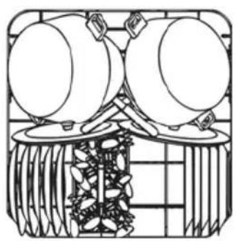 Fulgor Milano FDW 8291.1 - Chargement du PANIER inferieur - 1