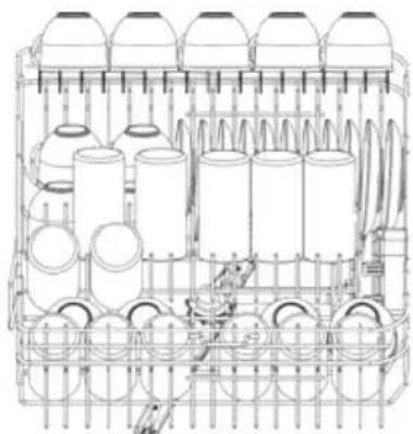 Fulgor Milano FDW 8291.1 - BELADEN DES UTERKORBS - 5