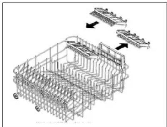 Fulgor Milano FDW 8291.1 - LOADING THE UPPER BASKET - 5